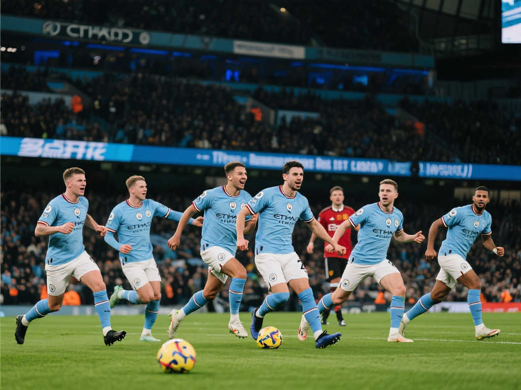 【英超】火力全开！曼城6-0狂屠伊普斯维奇！